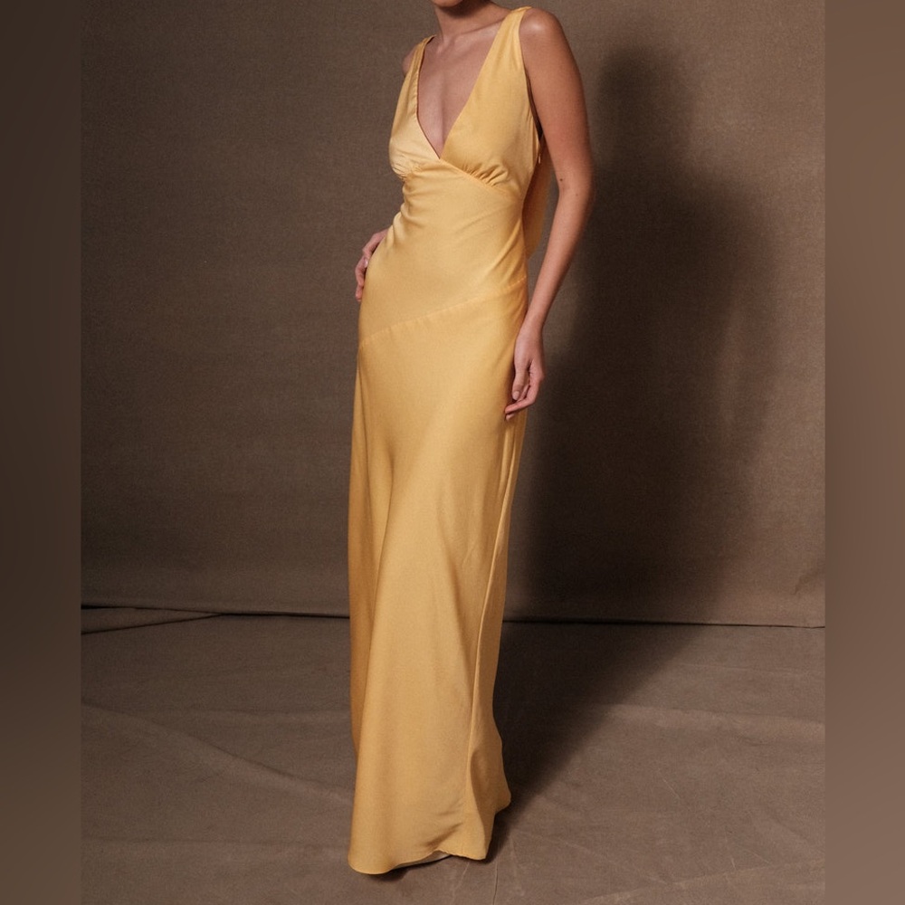 Meshki Yellow Maxi Dress